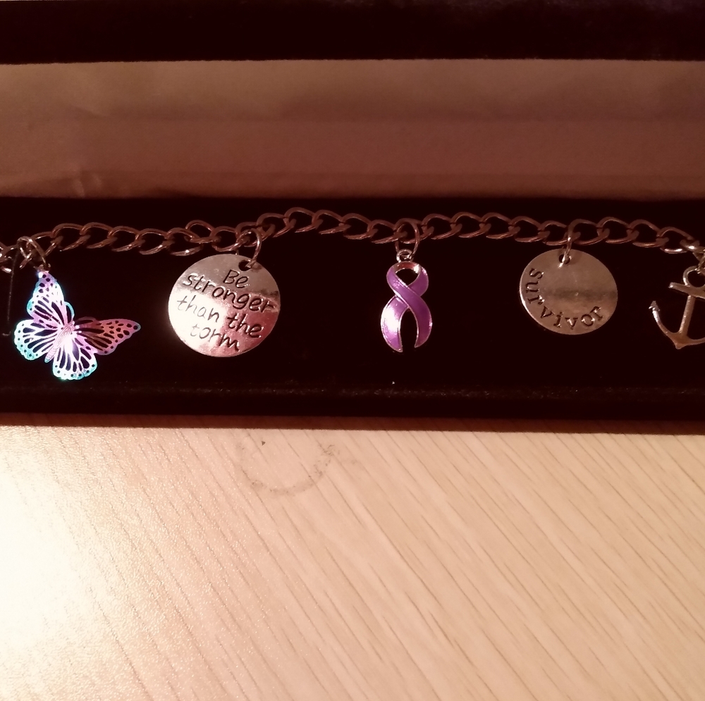 Domestic Violence Awareness bracelet